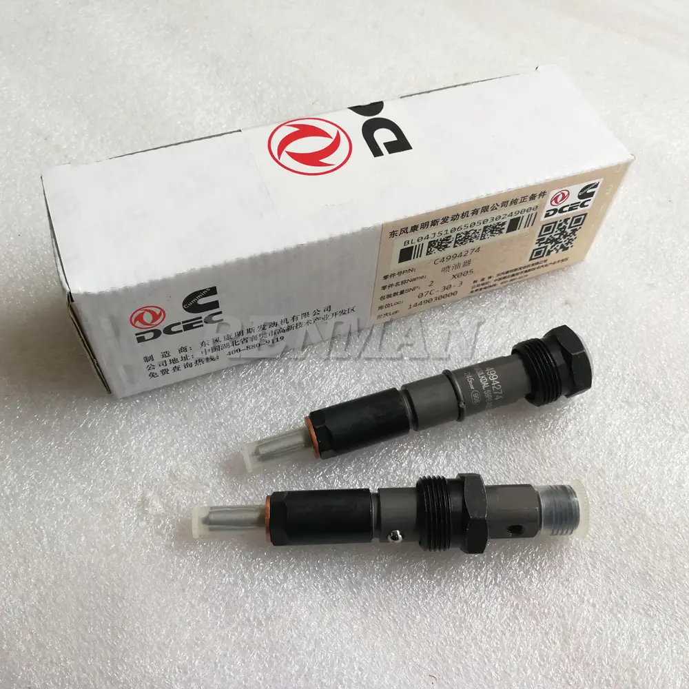 Cummins DCEC 6BT 6BTAA5.9 injecteur de carburant pour moteur Diesel C4994274 4994274 4994275