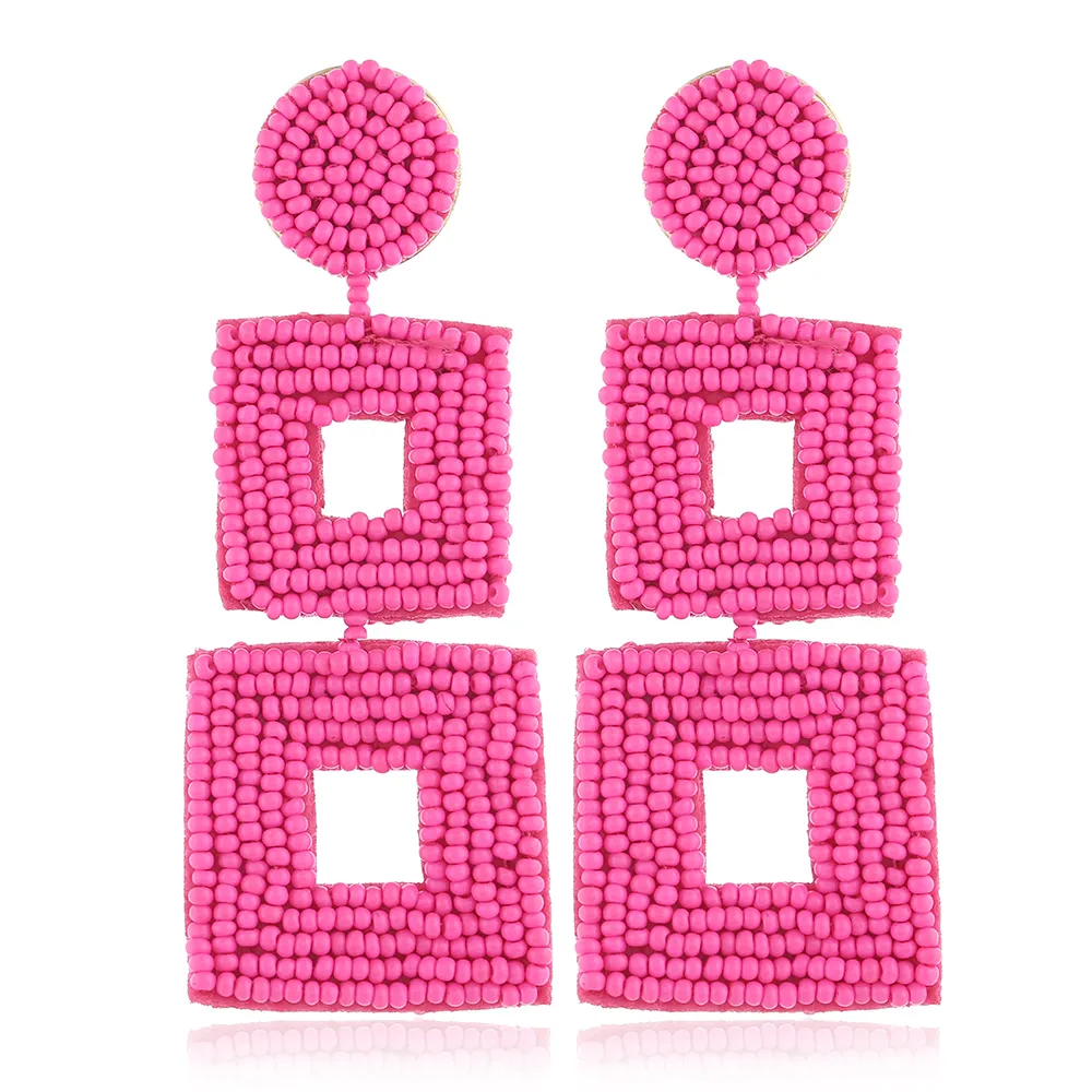 Fashion Kleurrijke oorbellen handgemaakte sieraden dropship Voor Vrouwen Groothandel NS10013