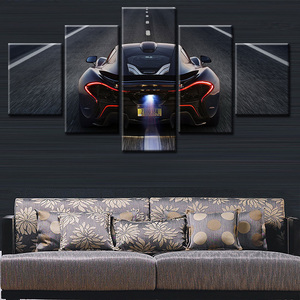 5 <span class=keywords><strong>Piece</strong></span> <span class=keywords><strong>Canvas</strong></span> <span class=keywords><strong>Wall</strong></span> Art Trang Trí Nội Thất Thể Thao Xe Vẽ Tranh Tường Bức Tranh Acrylic Trang Trí Tranh Trên Vải - Product Image 5