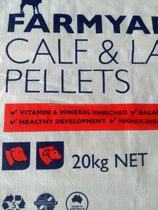 BOPP laminado PP tejida becerro y cordero pellets embalaje 20 kg - Product Image 5