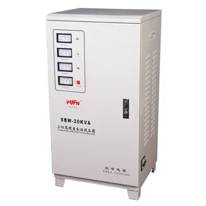 220v 20KVA ثلاث مراحل منظم AC SVC مثبت الفولطية/ الجهد الكهربائي الأتوماتيكي