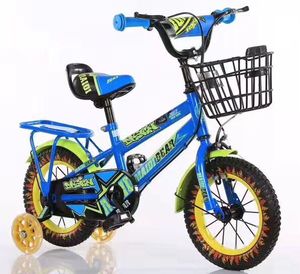 Usine chinoise produit des vélos en acier pour enfants avec <span class=keywords><strong>roues</strong></span> d'apprentissage pour les enfants de <span class=keywords><strong>3</strong></span> à 10 ans - Product Image 3