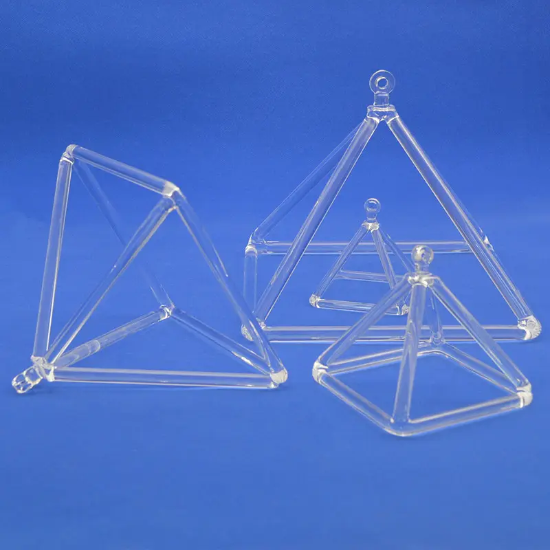 Hf pirâmide quartzo cristal transparente, cura de som todos os tamanhos meditação para a oferta de reiki