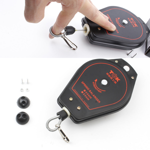 ES620 Retractable Spring Balancer Wire Rope Measuring <strong>Tool</strong> <strong>Hook</strong> Frame Return Spring Safety Compression Weighing Spring Scale - Product Image 6