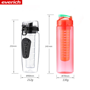 Bouteille d'Eau Sportive en <span class=keywords><strong>Plastique</strong></span> Tritan Avec Infuseur à Fruits - Product Image 2
