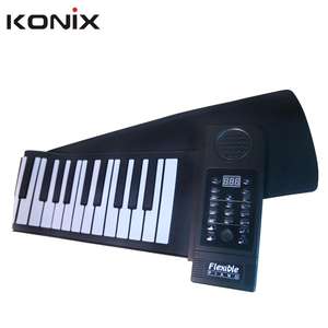 61 कुंजियों ने अमेरिका के दक्षिण-पूर्व एशिया बाजार में लोकप्रिय बच्चों के लिए निर्मित स्पीकर के साथ पियानो pn61s रोल अप - Product Image 2