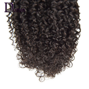 Malaisien kinky curl noir noir humains vierges extensible <span class=keywords><strong>la</strong></span> haute qualité - Product Image 5