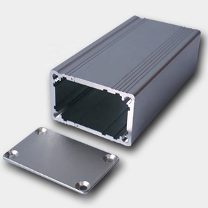 Casing wadah kotak ekstrusi <span class=keywords><strong>aluminium</strong></span> Anodized, untuk proyek elektronik, penguat unit catu daya 25*40mm - Product Image 3