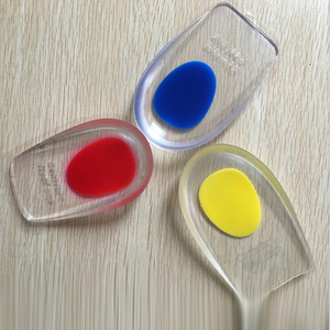 Coussinet de talon auto-adhésif en gel souple amortisseur demi-<span class=keywords><strong>semelle</strong></span> augmentant <span class=keywords><strong>la</strong></span> hauteur de <span class=keywords><strong>la</strong></span> <span class=keywords><strong>semelle</strong></span> intérieure - Product Image 2