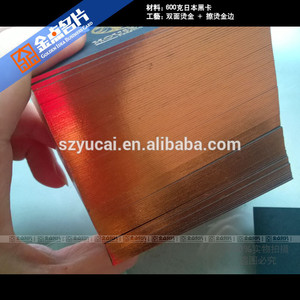 고품질 다채로운 인쇄 제기 인쇄 재활용 종이 올려진 잉크 명함 핫 세일 온라인 - Product Image 4