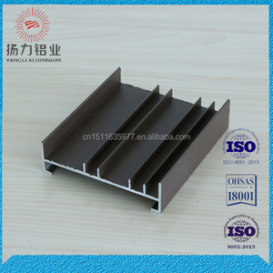 Balcón doble acristalamiento perfil de aluminio para ventana corredera - Product Image 4