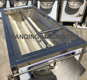 Macchina per il lavaggio di datteri secchi in acciaio inossidabile / Attrezzatura per la pulizia di datteri essiccati per la lavorazione di frutta e verdura - Product Image 4