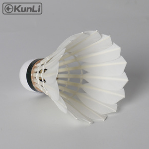 KUNLI Professional <span class=keywords><strong>Badminton</strong></span> Shuttlecock piuma d'oca volani per il torneo miglior Shuttle Shuttle Shuttle Ball <span class=keywords><strong>Badminton</strong></span> - Product Image 4