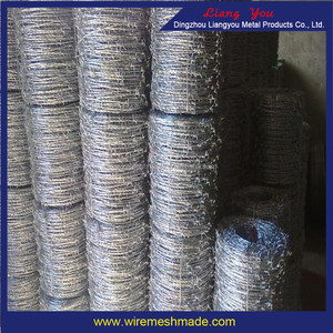 Plástico recubierto tratamiento cerca <span class=keywords><strong>de</strong></span> <span class=keywords><strong>alambre</strong></span> <span class=keywords><strong>de</strong></span> púas - Product Image 4