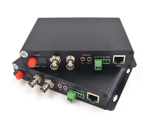 3 gam SDI Sợi Quang Phương Tiện Truyền Thông Chuyển Đổi (Tx/Rx) video/Âm Thanh/Ethernet/Dữ Liệu Qua Sợi Dài Làm Việc Khoảng Cách lên 20 km