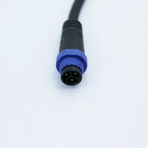 Kabel Listrik Konektor Tahan Air Ip68 Pria Wanita, Konektor Pencahayaan Led