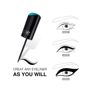 Menow <span class=keywords><strong>E412</strong></span> OEM \ ODM marque privée maquillage durable imperméable à l'eau mise en forme mat Anti-bavure liquide eyeliner cosmétiques usine en gros - Product Image 6