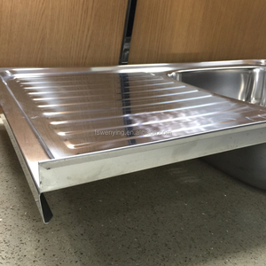 Wy-10050 sâu <span class=keywords><strong>Kraus</strong></span> bồn rửa bằng thép không gỉ với vuông bát duy nhất - Product Image 5