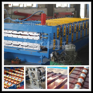 전체 자동 더블 레이어 <span class=keywords><strong>Rollformer</strong></span> 지붕 타일, 더블 레이어 롤 성형 기계 - Product Image 3