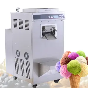 KS-80 İtalyan Gelato makinesi ticari sert dondurma makinesi toplu dondurucu