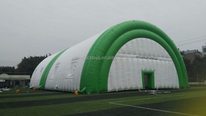 Tente gonflable de cour de tennis, structure air pour effet serre géante, énorme cabane à air - Product Image 2