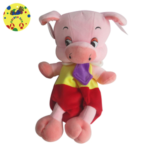 Personnalisé de bande <span class=keywords><strong>dessin</strong></span>ée charater petit cochon doux en peluche jouet - Product Image 4