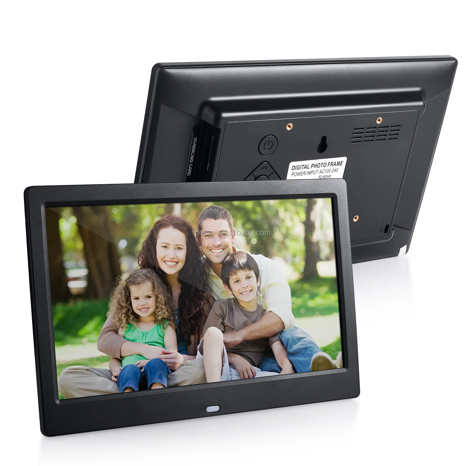 Termurah 10.1 Inch Full HD 1080 P Rekaman Suara Digital Photo Frame dengan Video Loop Bermain