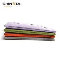 Pochette pour lunettes et lunettes de soleil, différents façons de sceller les enveloppes, en lin
