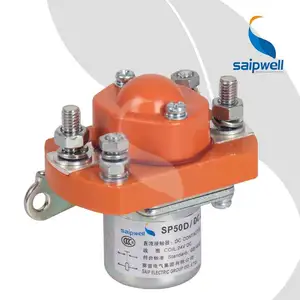 Saip/Saipwell buena calidad manufactura eléctrica 48v dc contactor magnético