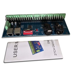 Bộ Giải Mã Dmx 27 Kênh Điện Áp Không Đổi RGB Led Dmx512 Bộ Giải Mã Trình Điều Khiển Led Dmx <span class=keywords><strong>Dimmer</strong></span> - Product Image 1