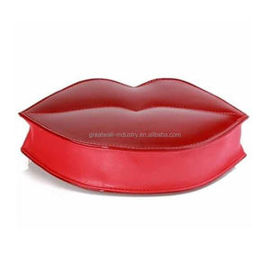 Bolsa de Maquillaje con Diseño de Labios Rojos, Estilo Nuevo, Venta Caliente, Casa <span class=keywords><strong>Zeta</strong></span> Jones, Belleza, Diseño Especial, Ecológica - Product Image 3