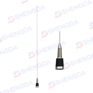 VHF 136-174 mhz NMO Frühling barrel basis montieren stahl peitsche mobile auto antenne