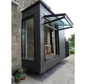 Fenêtre verticale à double battant en verre pour restaurant avec isolation thermique, norme européenne, garantie 10 ans - Product Image 5
