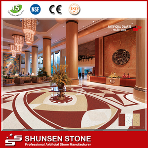 Artificiale quarzo lastre tarif quartz table de pierre top brown couleur - Product Image 3