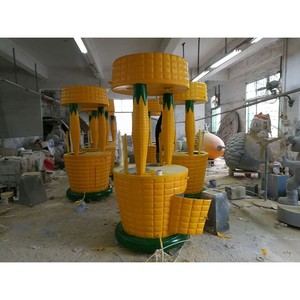 פופולרי סגנון מתוק תירס בקניון עבור אוטומטיות בות fireber זכוכית תירס עגלת מזון תצוגת ארון עבור מכירה - Product Image 3