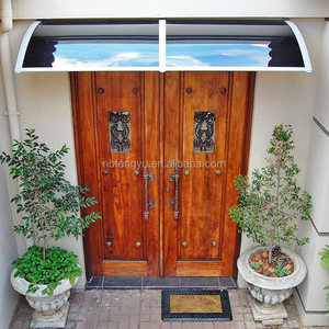 Meilleure vente durable en utilisant <span class=keywords><strong>marquise</strong></span> de <span class=keywords><strong>porte</strong></span> en acier inoxydable de style européen verre canopy - Product Image 6