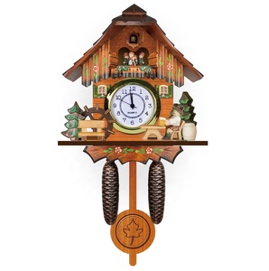 Orologio a pendolo <span class=keywords><strong>da</strong></span> <span class=keywords><strong>parete</strong></span> a cucù <span class=keywords><strong>orologi</strong></span> con il disegno OEM Cina produttore antico orologio a cucù in <span class=keywords><strong>legno</strong></span> - Product Image 2