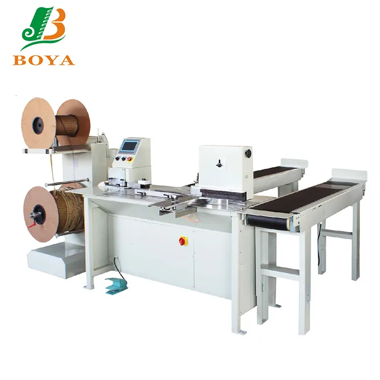 CE Approved BOYA Hot Sale Semi-Automatic 520 Wire O Binding Machine YO Double Loop Wire Binding Book Binding Machine