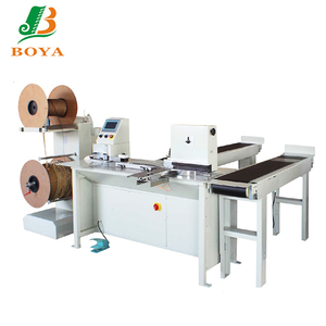 BOYA-máquina semiautomática de encuadernación de alambre de doble bucle, máquina de encuadernación de libros, 520, certificado CE - Product Image 1