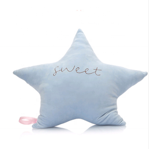 Almohada suave de felpa para bebé, cojín de decoración de cama, estrella, <span class=keywords><strong>luna</strong></span>, nube, muñeco relajante - Product Image 4