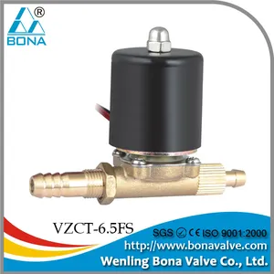 China Manufacturer BONA Tig Welding Machine 8mm * 6.5mm, 8mm * 8mm Wire länge 50cm VZCTBrass Solenoid Valve