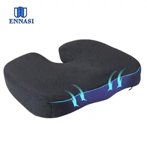 Comfortable Ergonomic Office Car Seat Coccyx Orthopedic Memory Foam Zero Gravity Chair Seat Cushion for Relief