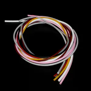 Fabrik hersteller Benutzer definierte weiche bunte kreisförmige extrudierte industrielle quadratische runde harte weiche Silikon kautschuks tange - Product Image 6