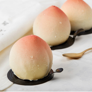 Silicone personalizzato finito prodotti in gomma della muffa della <span class=keywords><strong>Pasticceria</strong></span> Frutto di pesco forma Della Torta Del Silicone di cottura Stampi - Product Image 6
