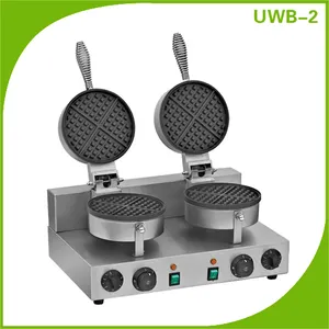elétrica comercial de bolo waffle padeiro máquina