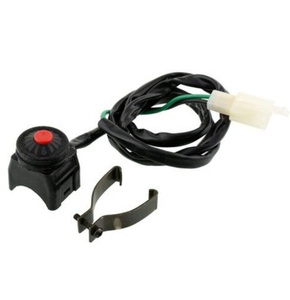 Pitbike-Interruptor de apagado para motocicletas, bocina eléctrica cuadrada - Product Image 2