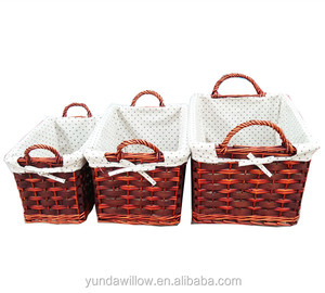 Custom Size Woodchip <strong>Basket</strong> <strong>Weaving</strong> Storage <strong>Basket</strong> - Product Image 4