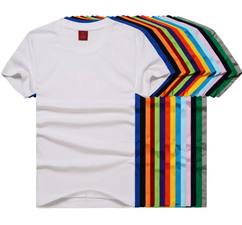 Unionpromo Logo personnalisé Mutil Color 100% coton t-shirt pour la vente en gros en Chine