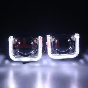 Autoki 2.5 ''inch U hình phẳng xenon <span class=keywords><strong>HID</strong></span> ống kính máy chiếu - Product Image 1