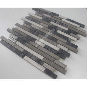 Prezzo all'ingrosso colore misto <span class=keywords><strong>cucina</strong></span> Backsplash piastrella nuovo Design bagno mosaico - Product Image 3